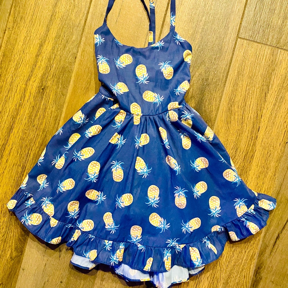 Boutique pineapple dress